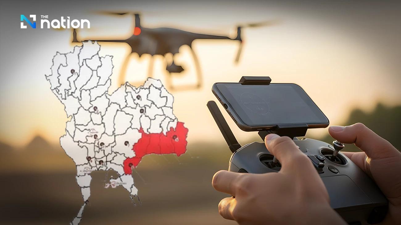 100 Drone Baru Perkuat Area Angkatan Darat ke-2 Jaga Keamanan Perbatasan Thailand